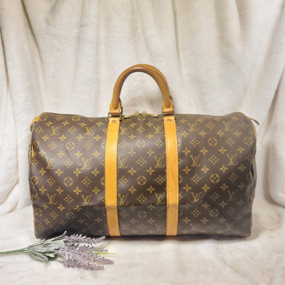 Auth Louis Vuitton Keepall 50 - Picture 1 of 16